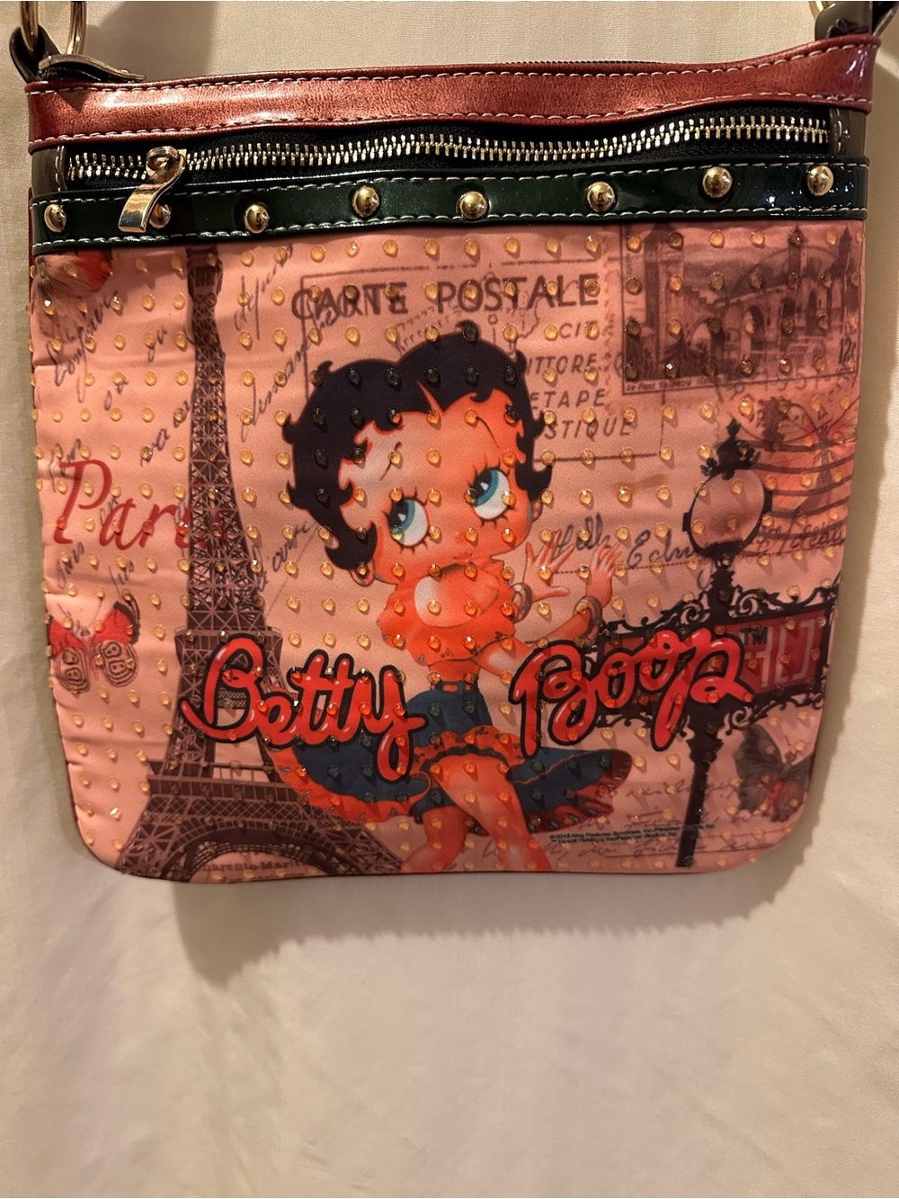 Betty Boop Y2K Paris Women's Crossbody Bag
